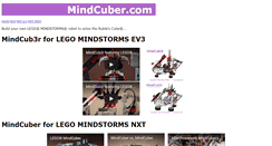 Desktop Screenshot of mindcuber.com
